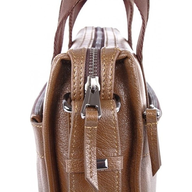 Мужская сумка Pola 1472 Бежевый - фото №4
