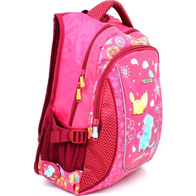 Рюкзак для школы для девочки Pulsar P4 Котята Любовь и Веселье - фото №2