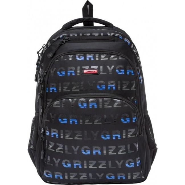 Рюкзак для мальчика Grizzly RU-812-1 Черный - фото №1