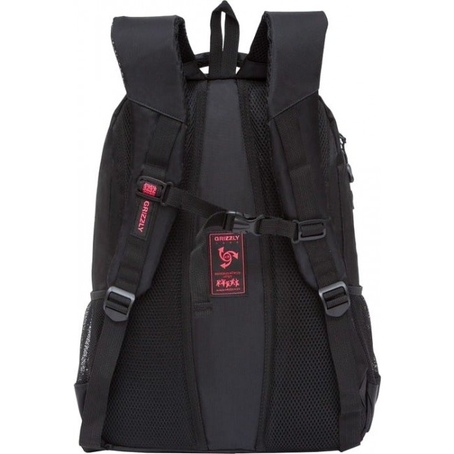 Рюкзак для мальчика Grizzly RU-812-1 Черный - фото №3