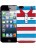 Чехол для iphone Kawaii Factory Чехол для iPhone 5/5s серия "Sports shirt" Red and white stripes - фото №1