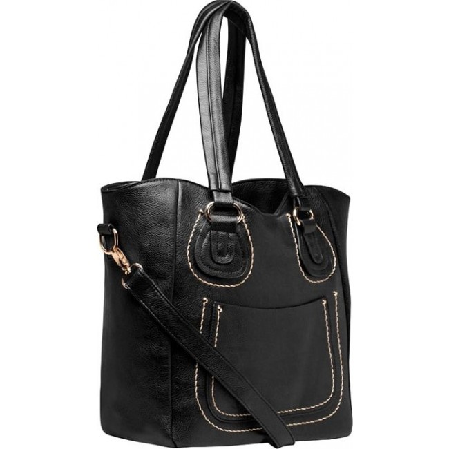 Женская сумка Trendy Bags SIENA Черный - фото №2