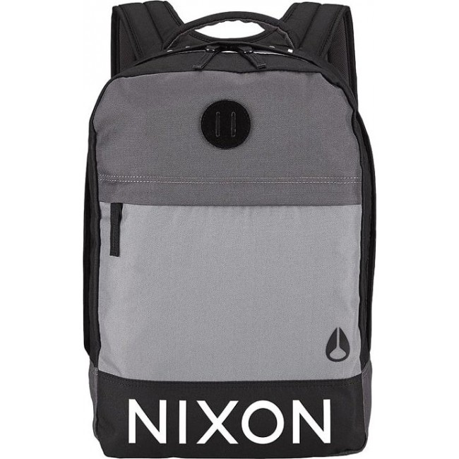 Рюкзак Nixon Beacons Backpack Черный-Серый - фото №1