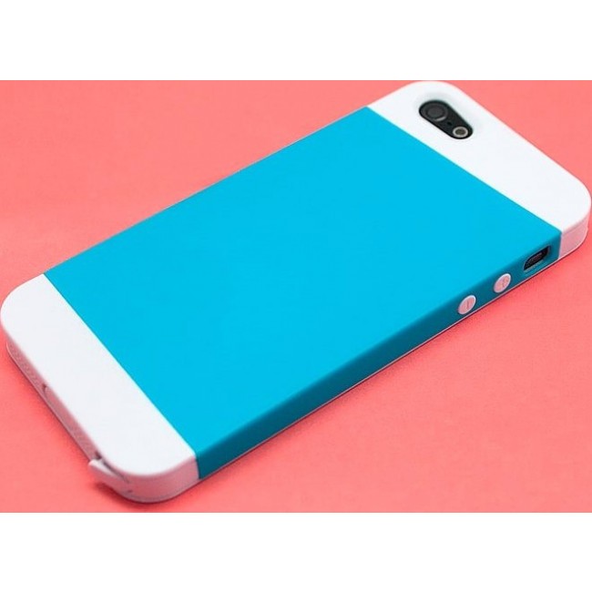 Чехол для iphone Kawaii Factory Чехол для iPhone 5/5s "Slope" Голубой - фото №2
