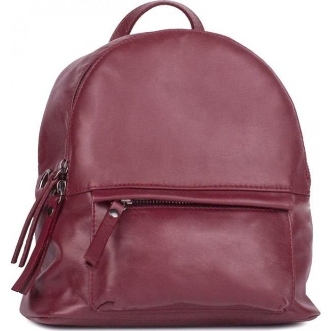 Кожаный женский рюкзак Ula Leather Country R9-022 Марсала - фото №2