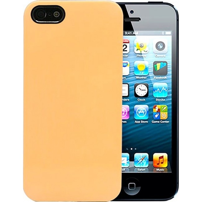 Чехол для iphone Kawaii Factory Чехол для iPhone 5/5s "Spectrum - Golden yellow" Желтый - фото №1