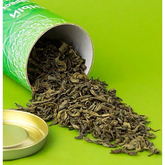 чай Kawaii Factory Чай в тубусе "антиохренин" зеленый Зеленый - фото №3