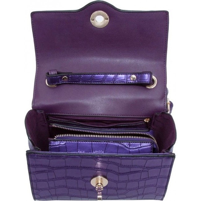 Женская сумка OrsOro D-022 Фиолетовый - фото №4