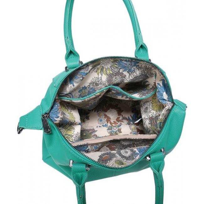 Женская сумка OrsOro DS-819 Зеленый - фото №4