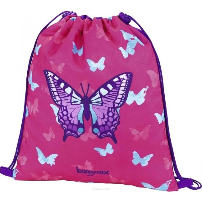 Комплект ранец для девочки Step By Step BaggyMax Niffty 3 предмета Бабочка - фото №3