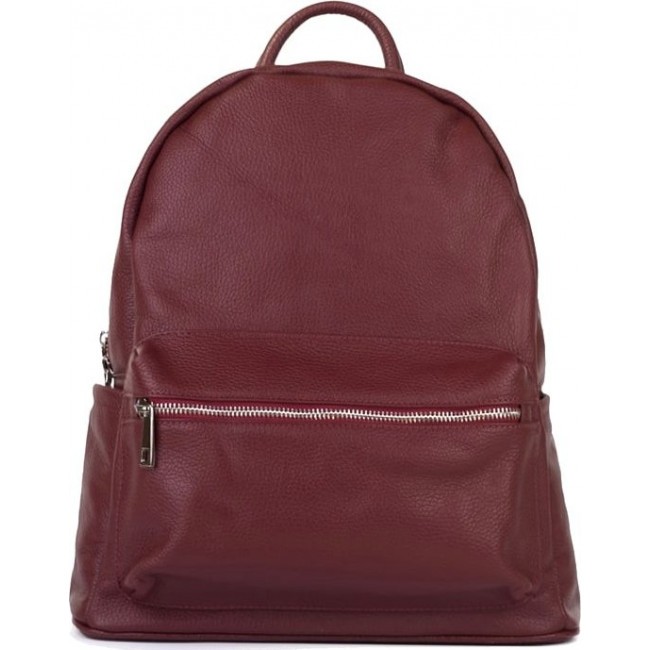 Модный женский рюкзак Ula Leather Country R9-006 Темно-красный - фото №1