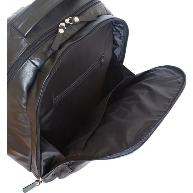 Рюкзак кожаный мужской Carlo Gattini 3022 Коньяк - фото №4