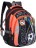 Школьный рюкзак для подростка Orange Bear V-57 Футбол (черный и оранжевый) - фото №2