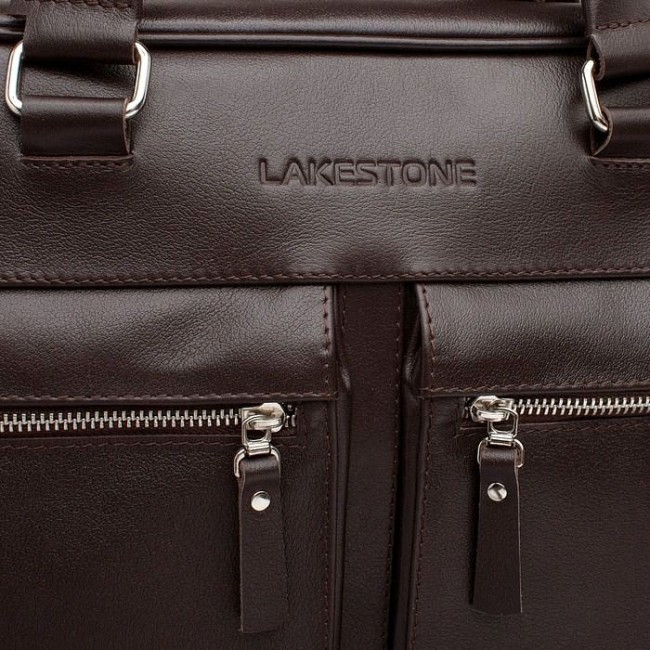 Мужская сумка Lakestone Colston Коричневый - фото №6