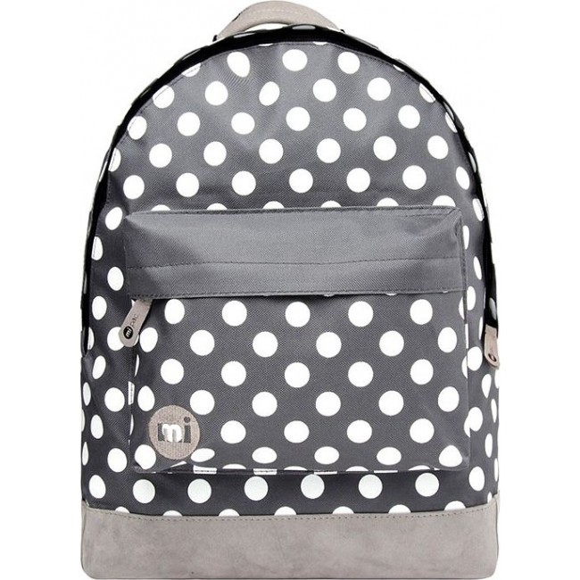 Рюкзак Mi-Pac Backpack Серый в горошек - фото №1
