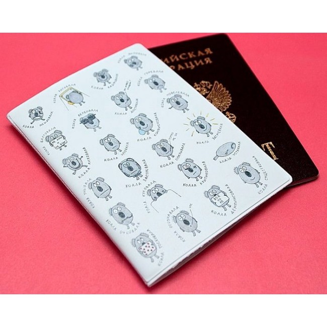 Обложка для паспорта Kawaii Factory Обложка для паспорта Коала - фото №4