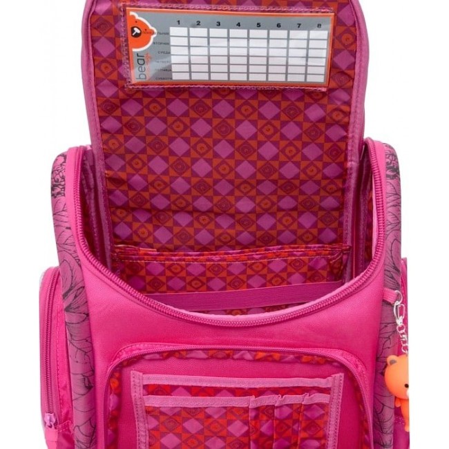 Рюкзак Orange Bear S-10 Розовый (цветы) - фото №5