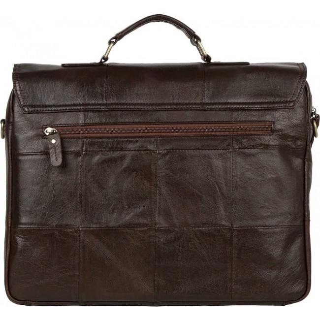 Мужская сумка Pola 3258 Темно-коричневый - фото №2