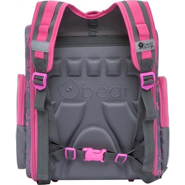 Рюкзак Orange Bear S-12 Розовый, Серый - фото №3
