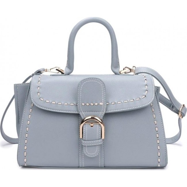 Женская сумка OrsOro DS-823 Серый, Голубой - фото №1