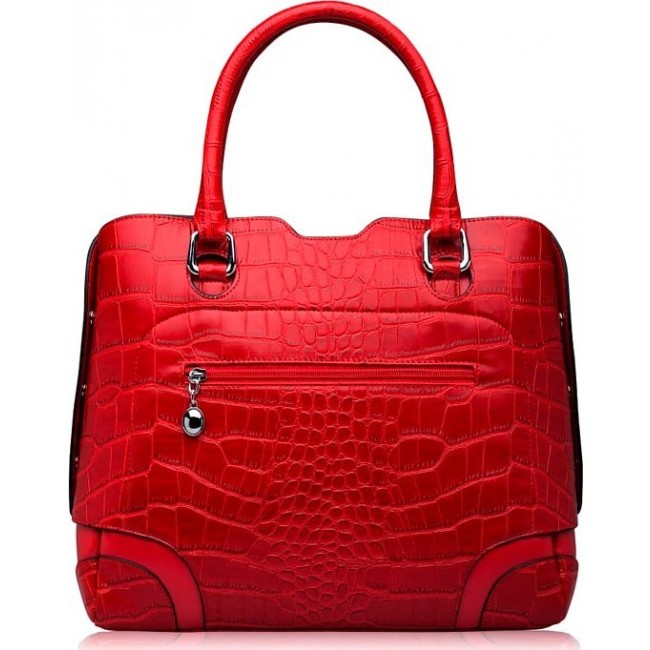 Женская сумка Trendy Bags LEYA Красный - фото №3