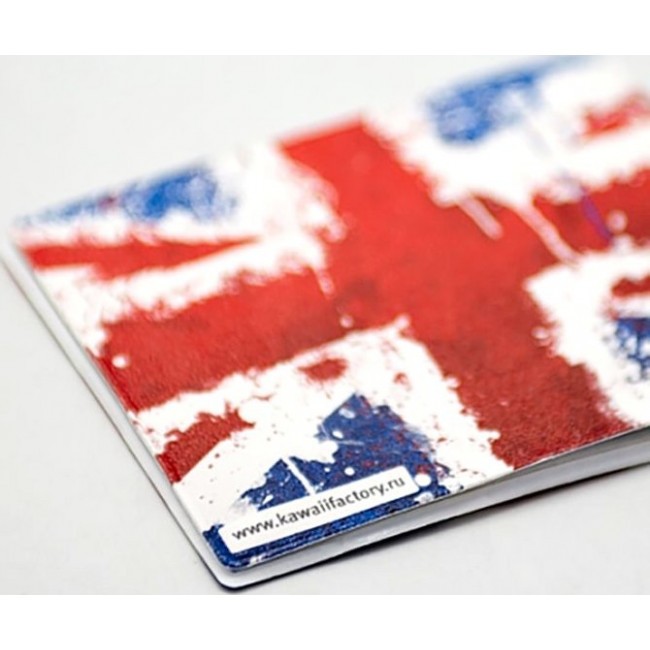 Обложка для авиадокументов Kawaii Factory Обложка на студенческий британский флаг - фото №3