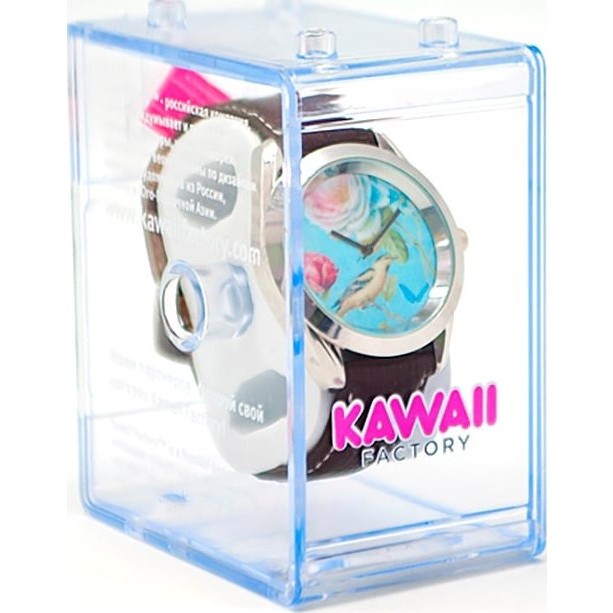 часы Kawaii Factory Часы "Nature" Синие - фото №4