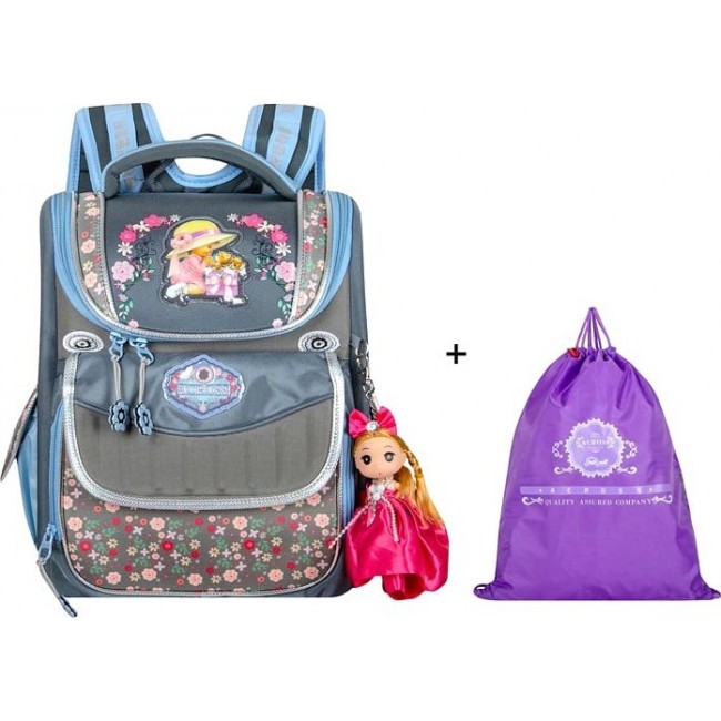 Рюкзак Across ACR18-195A Цветочная девочка - фото №2