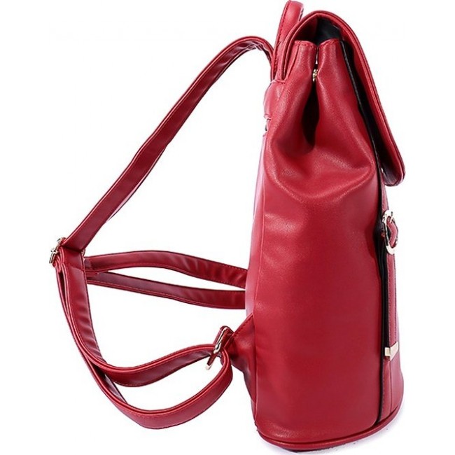 Милый женский рюкзак OrsOro D-185 Красный - фото №2