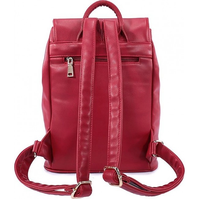 Милый женский рюкзак OrsOro D-185 Красный - фото №3