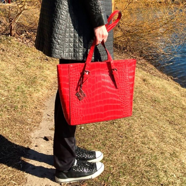 Женская сумка Trendy Bags LINARA Красный - фото №6
