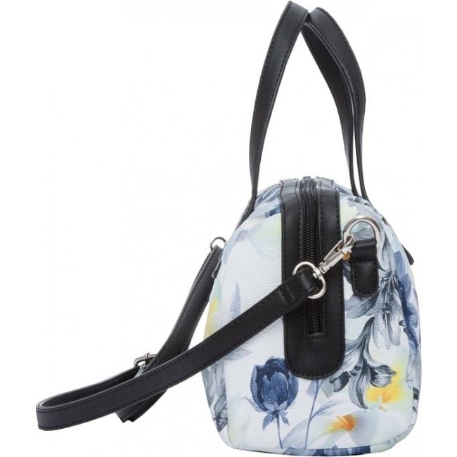 Женская сумка OrsOro D-029 Цветы на белом - фото №2
