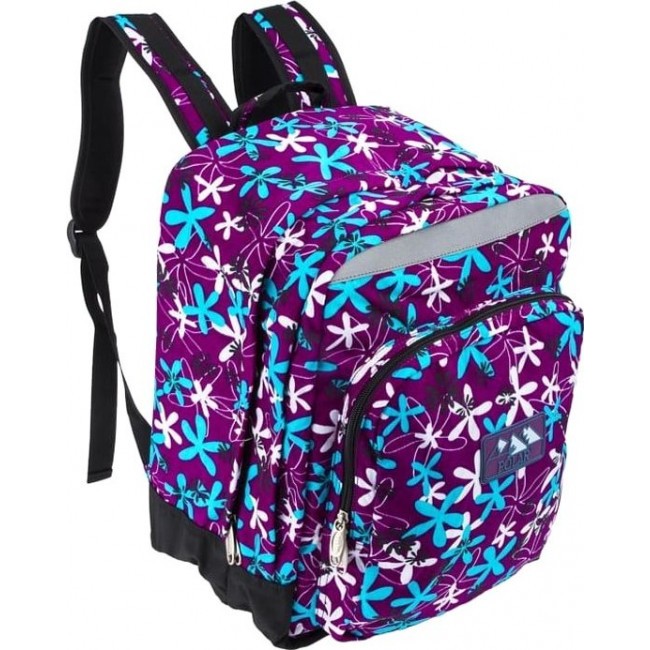 Рюкзак Polar П3821 Цветочки (фиолетовый) - фото №1
