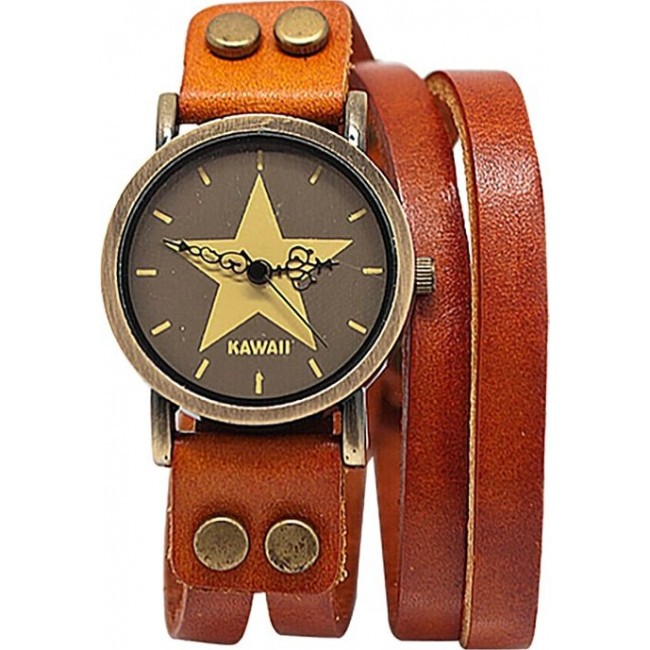 часы Kawaii Factory Часы "The only star" Оранжевые - фото №1
