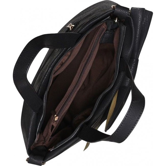 Женская сумка Trendy Bags B00484 (black) Черный - фото №4