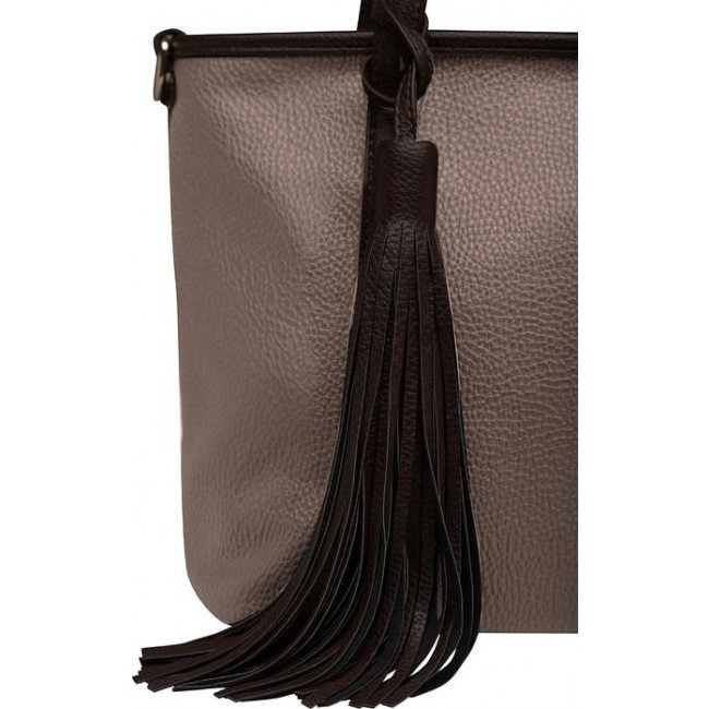 Женская сумка Trendy Bags B00592 (greybeige) Серо-бежевый - фото №5