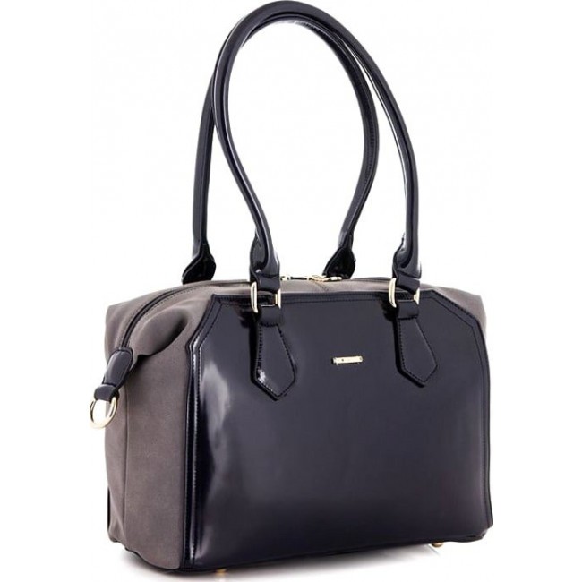 Женская сумка Nino Fascino 3667 8115-V blue-grey NF Черный - фото №1