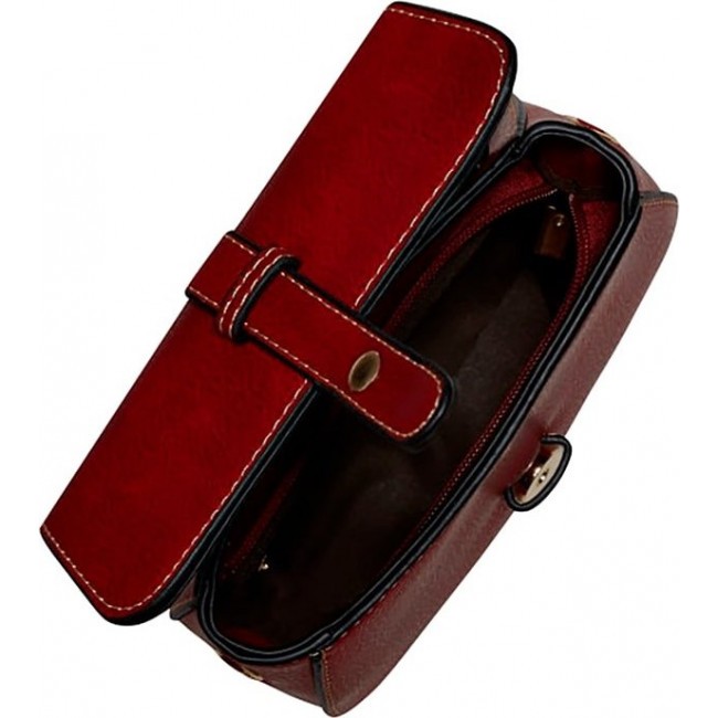 Женская сумка Trendy Bags OXY Красный - фото №4