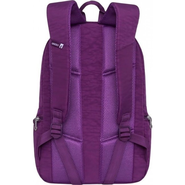 Рюкзак Grizzly RU-808-1 Фиолетовый - фото №3