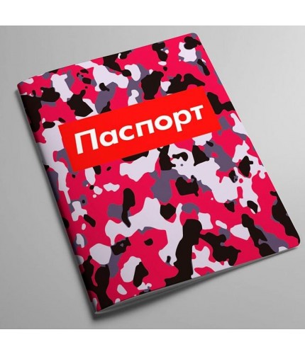 Обложка для паспорта Kawaii Factory Обложка для паспорта Суприм красная- фото №1