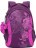 Рюкзак Grizzly RD-755-2 Цветы (фиолетовый и розовый) - фото №1