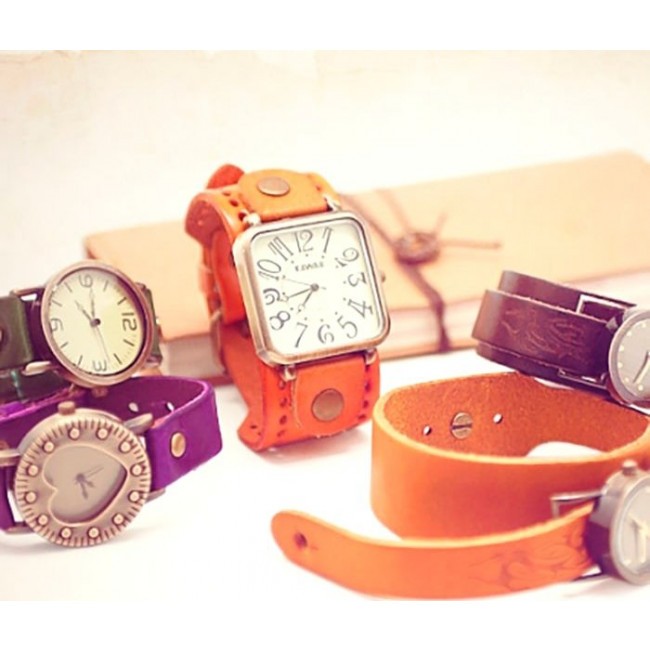 часы Kawaii Factory Часы "Validity" Оранжевые - фото №5
