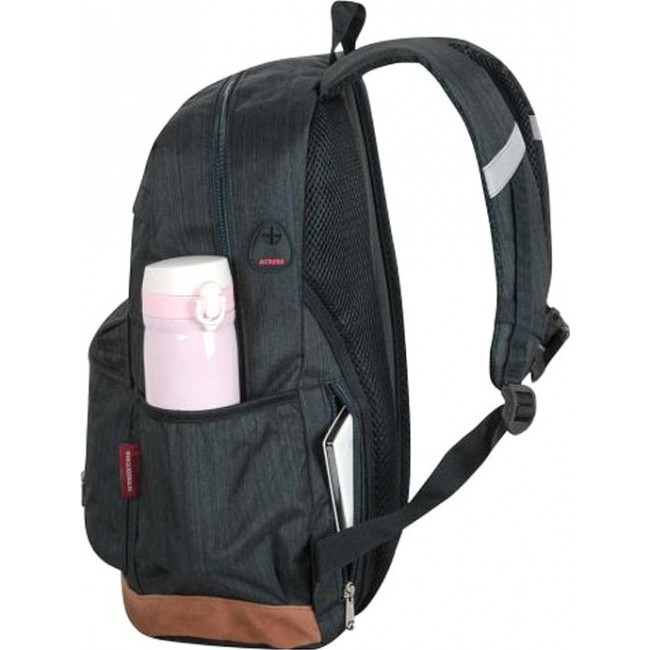 Рюкзак Across AC18-150 Серо-зеленый - фото №2