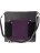 Женская сумка OrsOro D-119 Чёрный - фиолетовый - фото №1