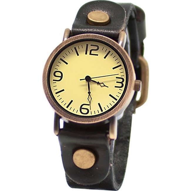 часы Kawaii Factory Часы "Vintage Middle" Черные - фото №1