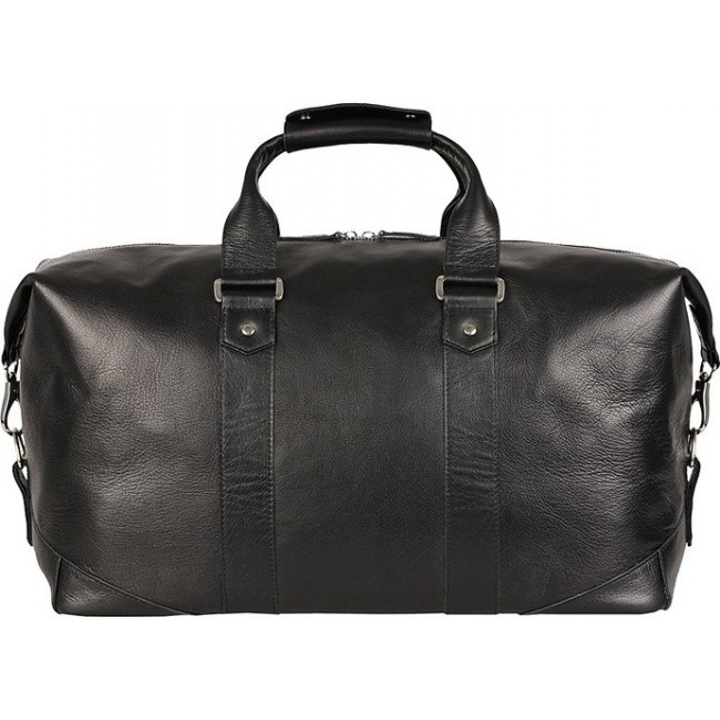 Дорожная сумка Ray Button Monte Carlo Черный с коричневым подкладом - фото №2
