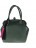 Женская сумка OrsOro D-120 Серый - чёрный - фуксия - фото №1