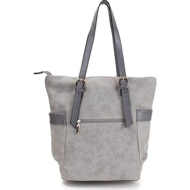 Женская сумка Giaguaro 04105 811-40-082-46 grey Серый - фото №3