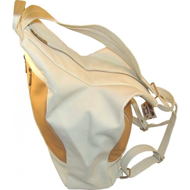 Рюкзак Sofitone RM 007 A3-A1 Кремовый-Белый - фото №4