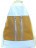 Рюкзак Sofitone RM 007 A3-A1 Кремовый-Белый - фото №1